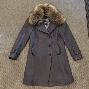 SOIA & KYO LADIES WOOL COAT LARGE